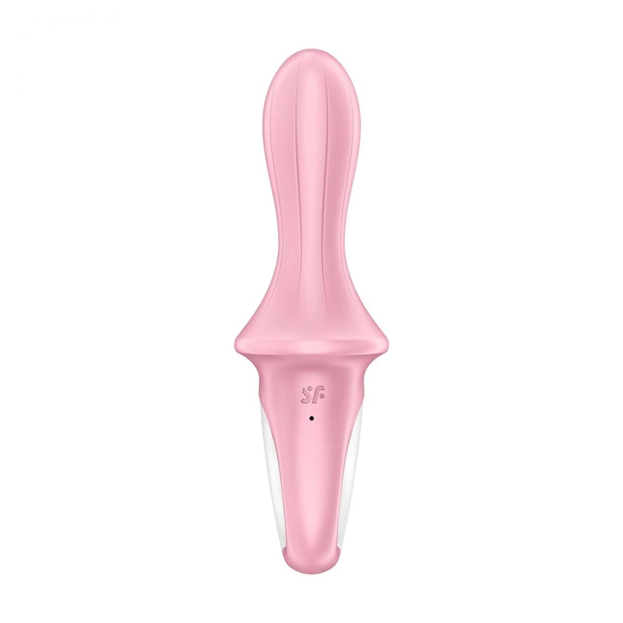 Надувний анальний вібратор Satisfyer Air Pump Booty 5+, 19 см (рожевий)