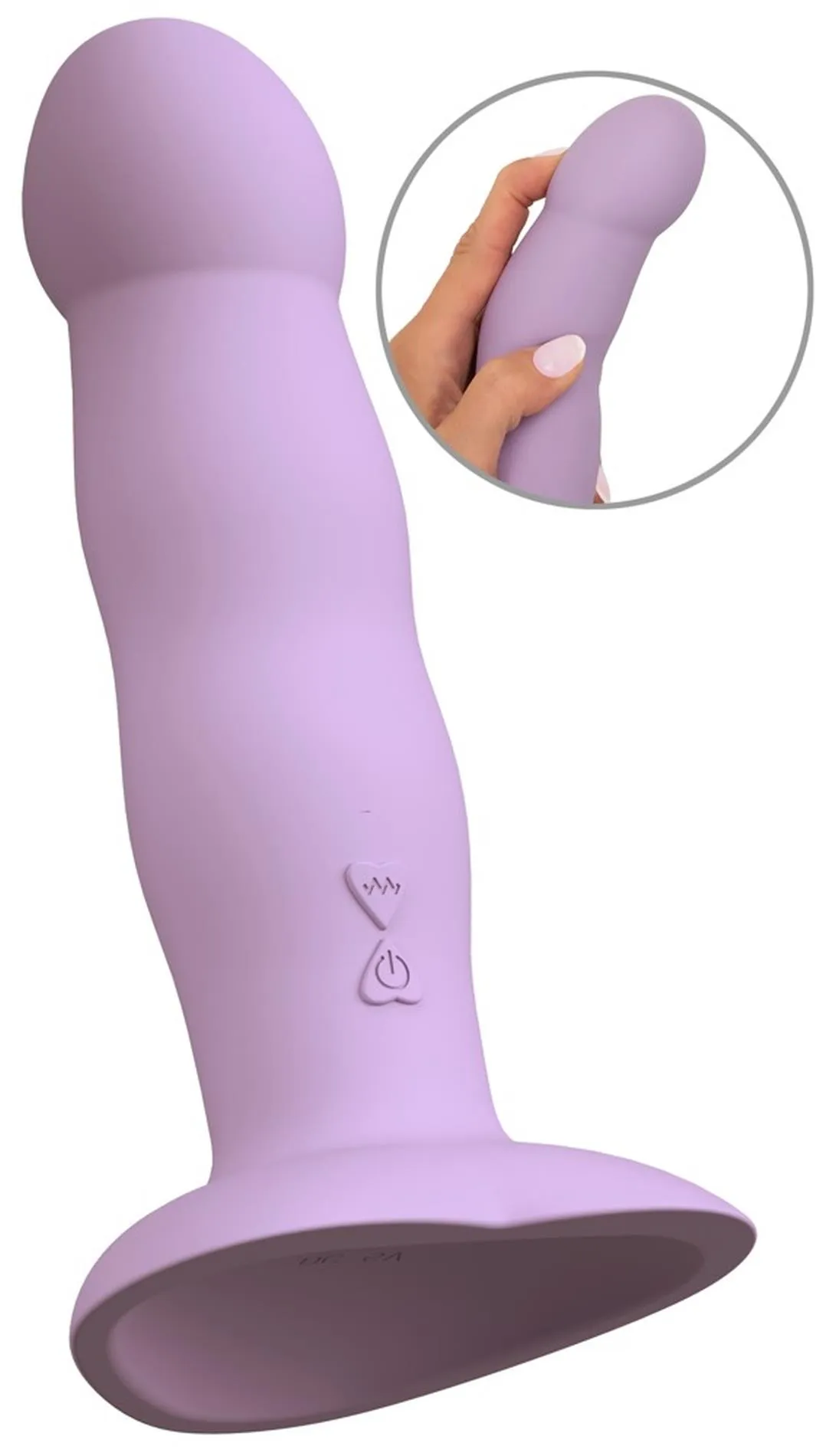 Вибратор You2Toys Heart Guy Purple, 19,5 см (фиолетовый)