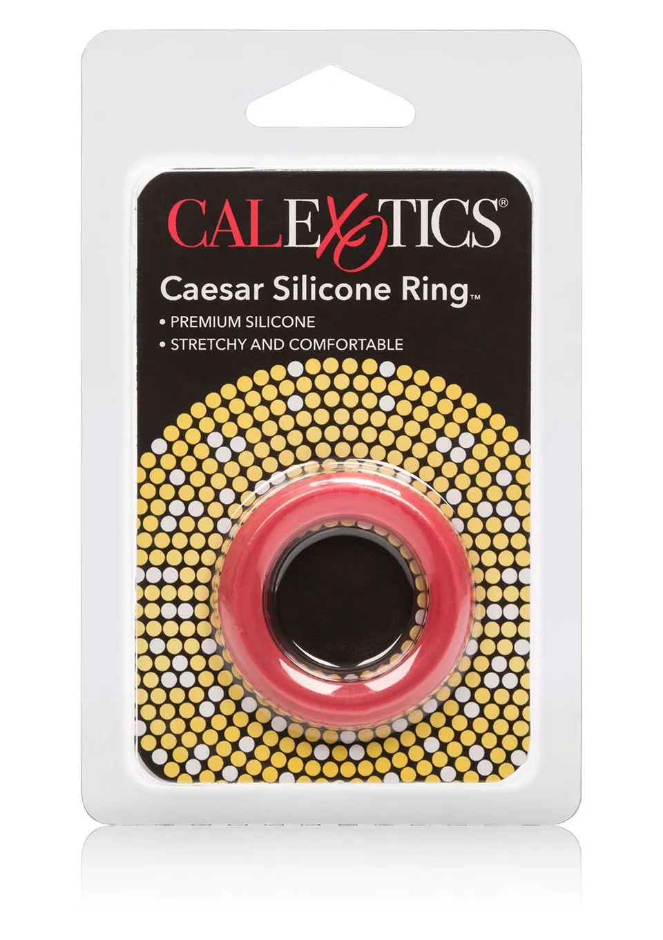 CalExotics Caeser - Pierścień erekcyjny, Czerwony