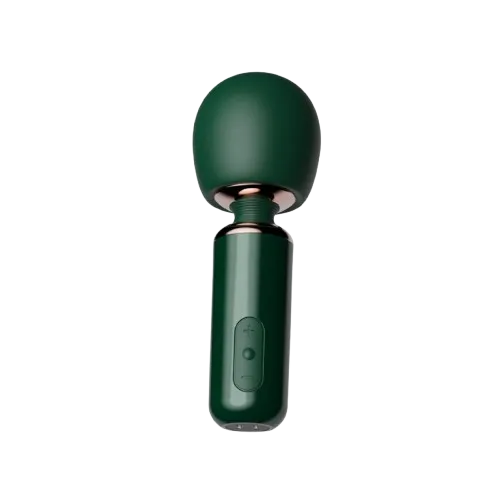 Вібромасажер Qingnan No.5 Powerful Mini Wand, 18,3 см (зелений)