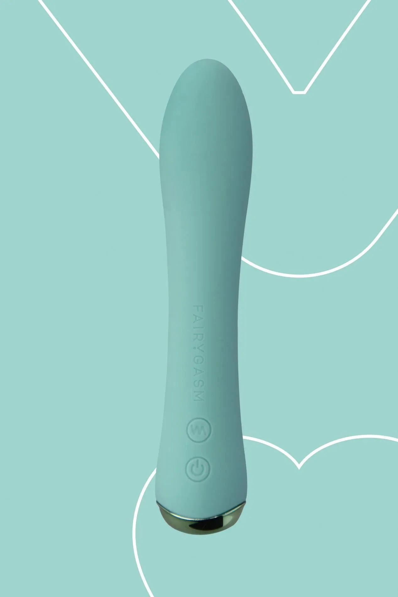 FairyGasm WowGenie - Wibrator, Zielony, 17, 5 cm