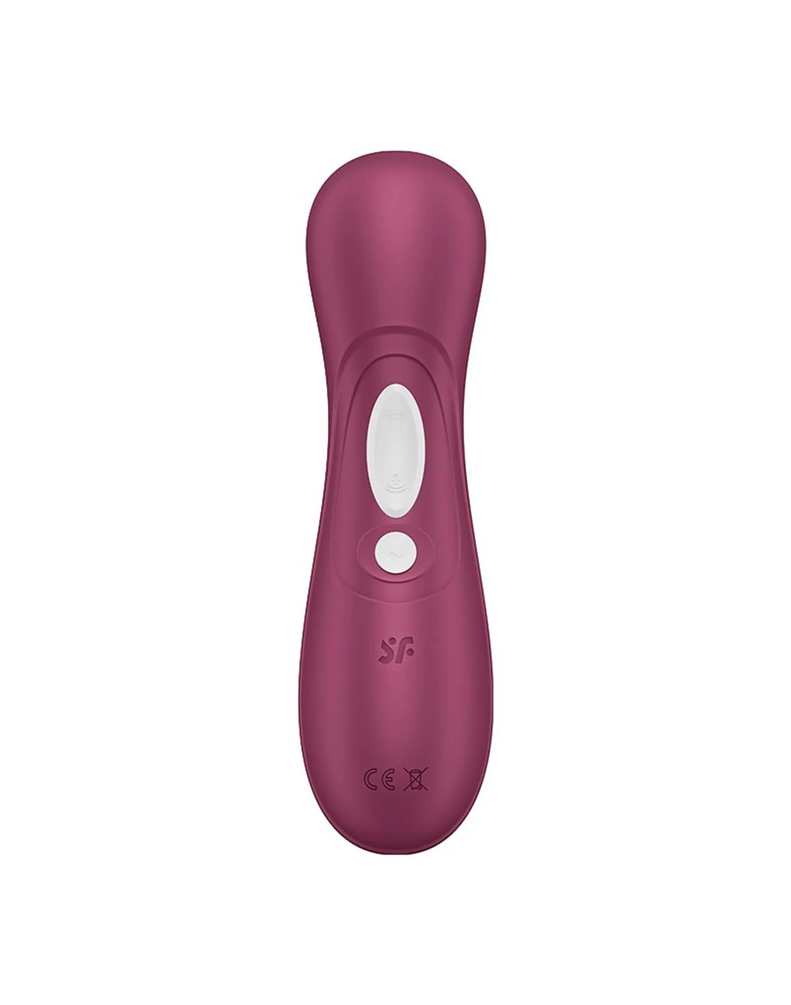 Вакуумний стимулятор клітора з вібрацією Satisfyer Pro 2 Generation 3 Connect App (бордовий)
