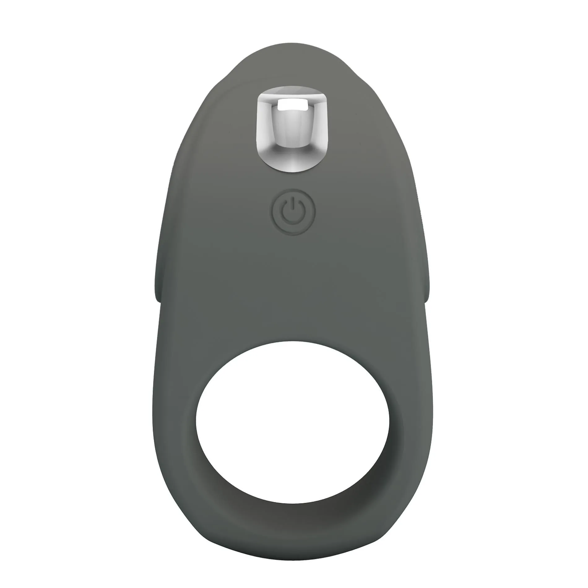 Віброкільце Pretty Love Master ring, 8,7 см (сірий)