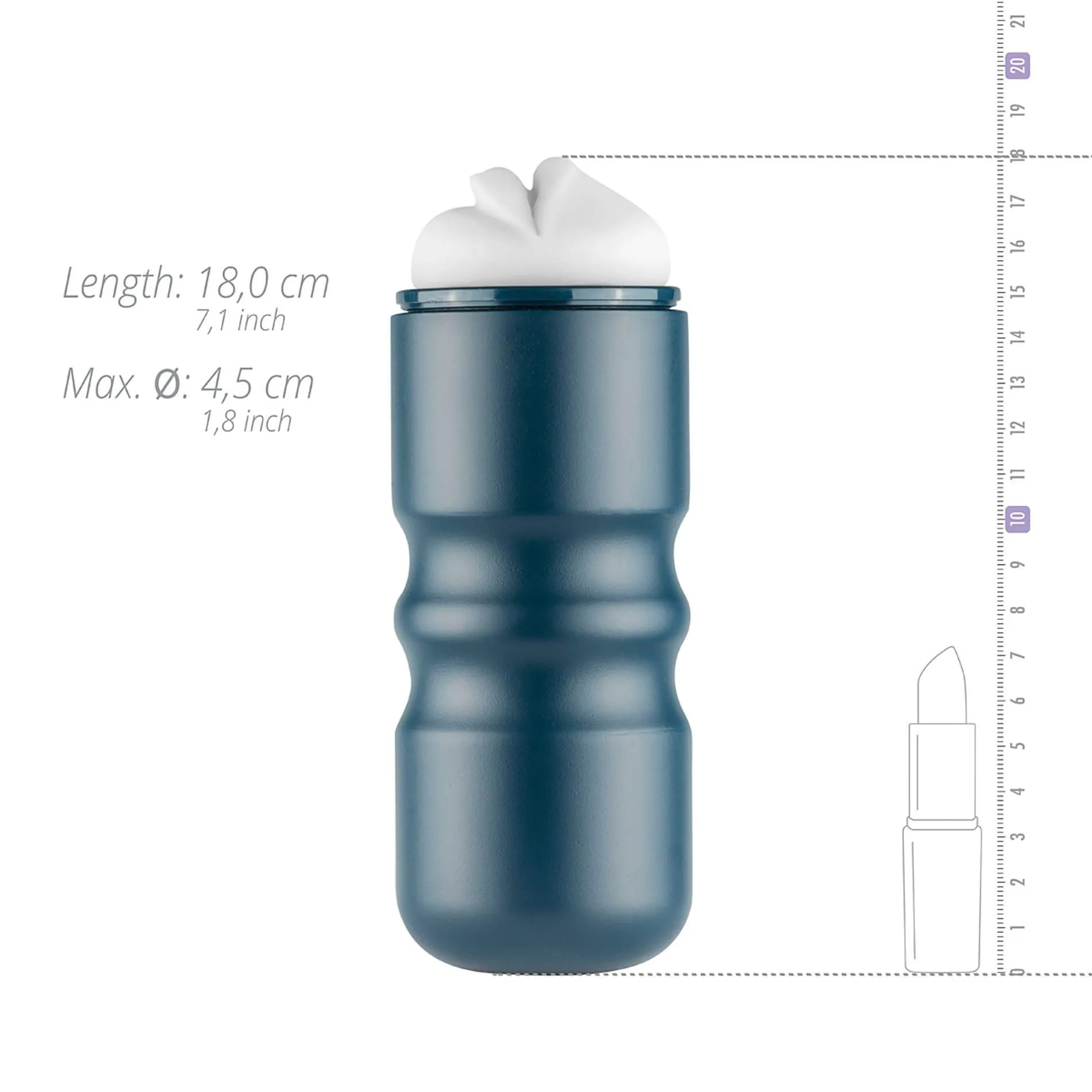Мастурбатор FPPR Vacuum Cup Masturbator Mouth (белый)
