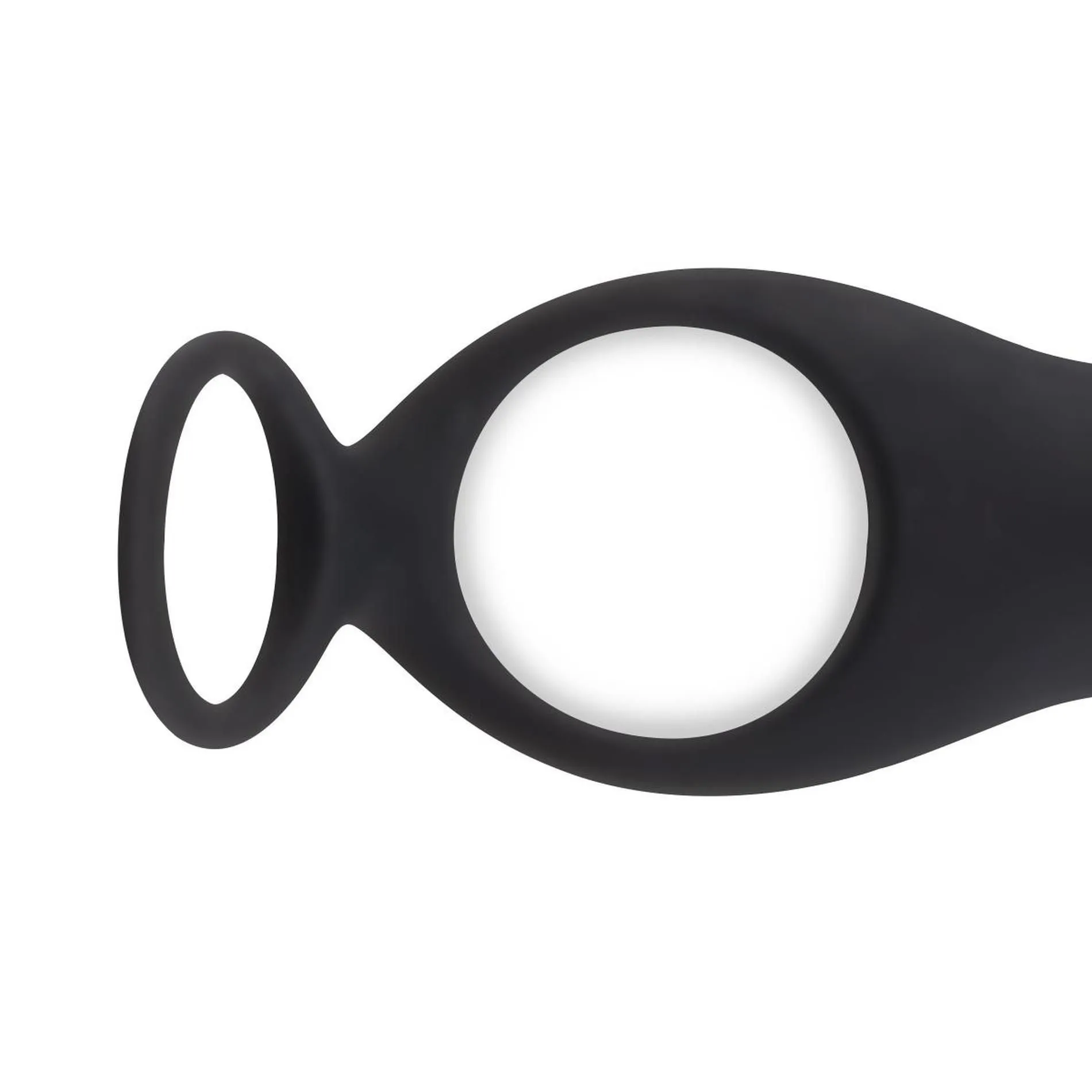 Стимулятор простаты Teazers Cock & Ball Ring, 7.5 см (черный)