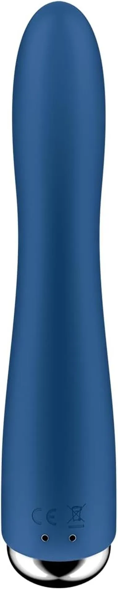 Вибратор Satisfyer Spinning Vibe 1, 17,5 см (синий)