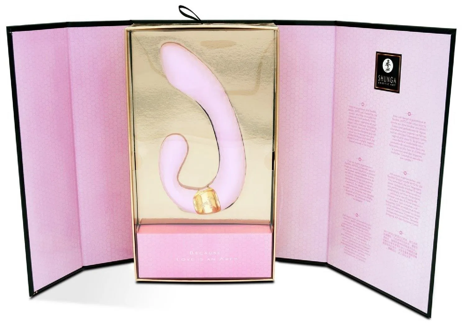 Вибратор Shunga Miyo Intimate,18,5 см (светло-розовый)