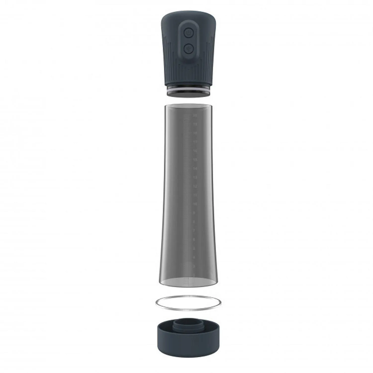 Dorcel Hydro Pump - Pompka do penisa, Czarny, 20, 7 cm