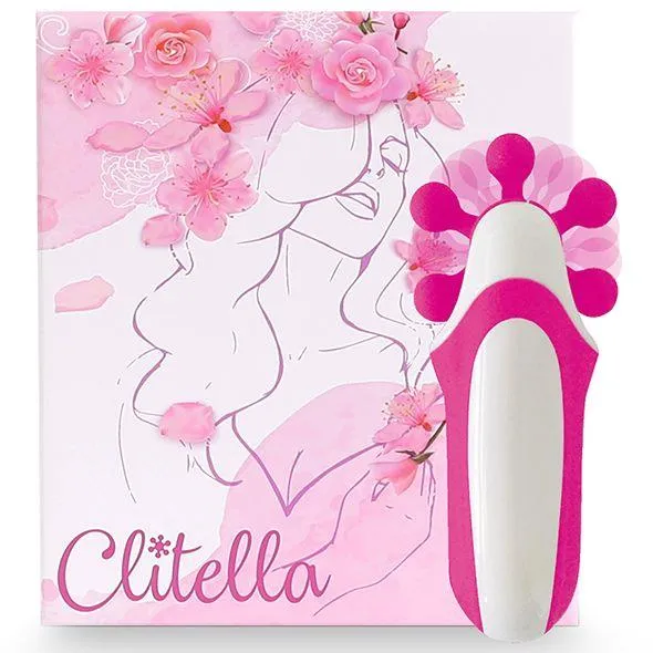 Стимулятор клитора FeelzToys Clitella Oral, 11 см (розовый)
