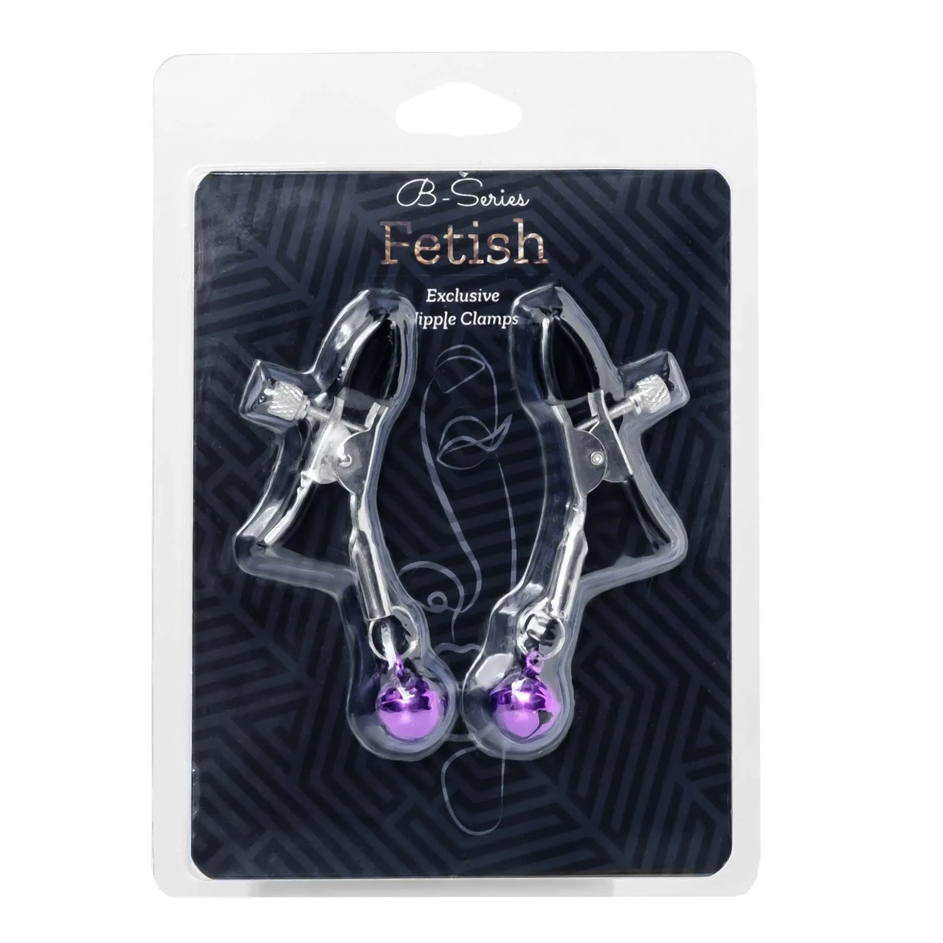 Затискачі для сосків Exclusive Nipple Clamps No.17 (сріблястий)