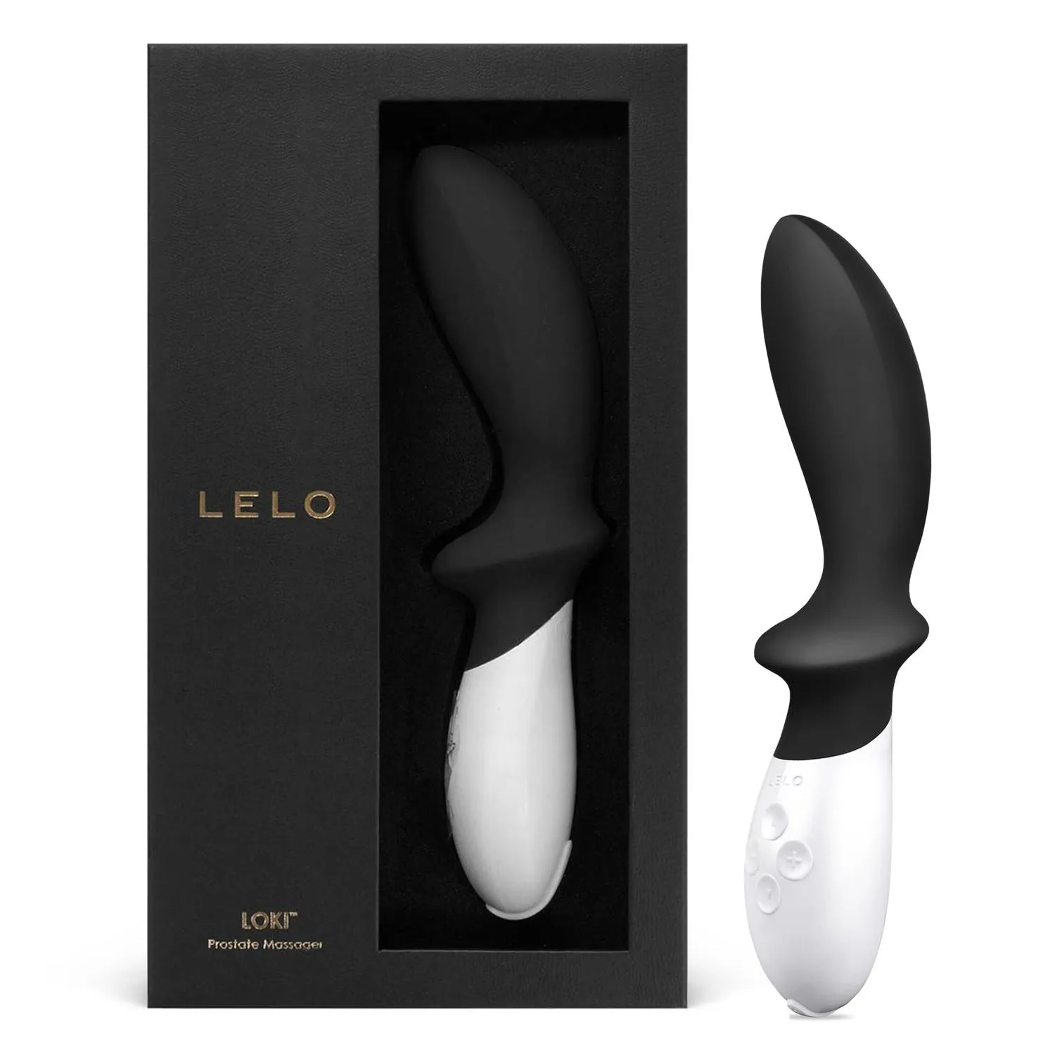 Стимулятор простаты Lelo Loki, 19,6 см (черный)