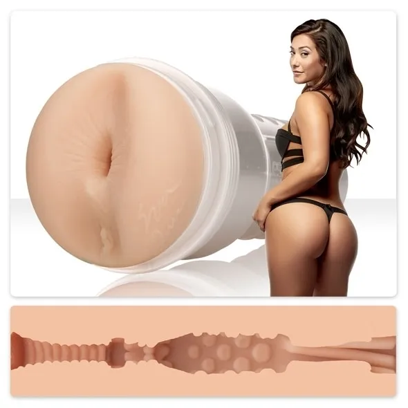 Fleshlight Eva Lovia Spice - Realistyczny masturbator, W kolorze cielistym, 25 cm