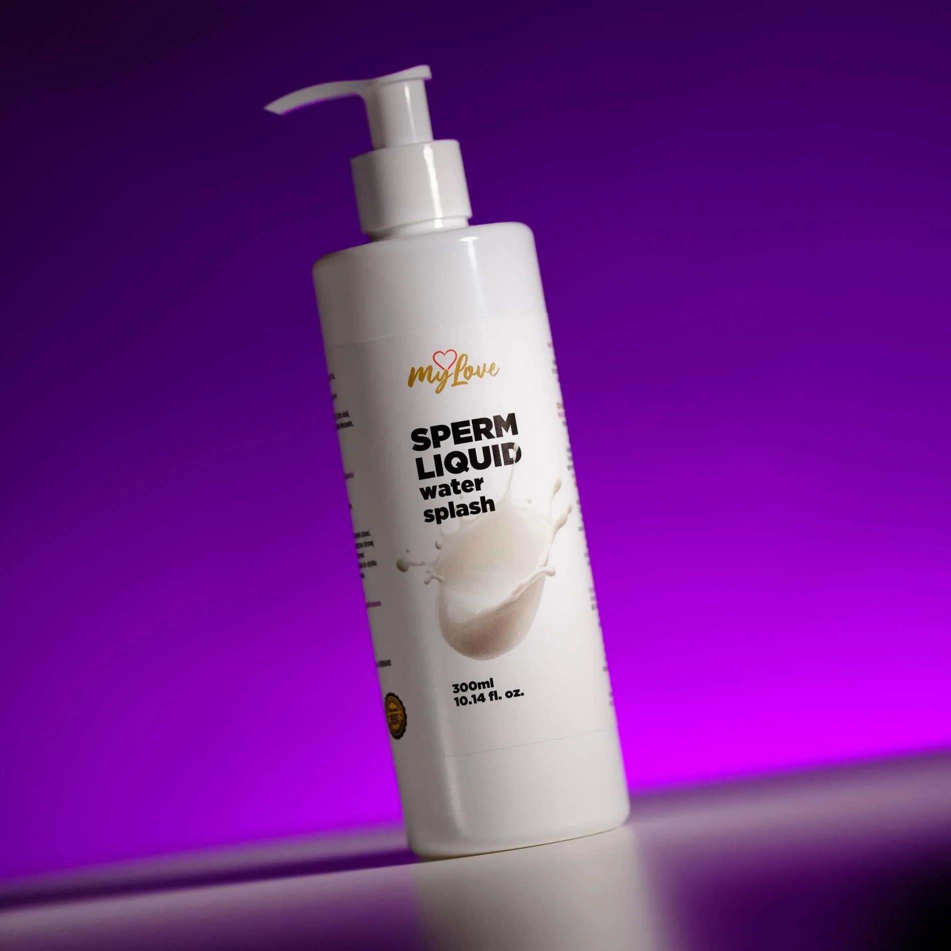 Лубрикант на водній основі MyLove Sperm Liquid Water Splash, 300 мл