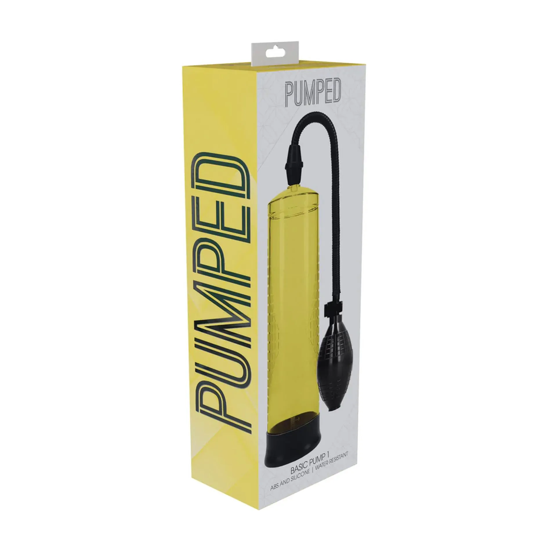 Помпа для пениса Pumped Basic Pump 1, 31 см (желтый)