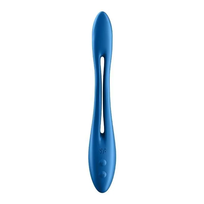 Вібратор Satisfyer Elastic Game, 20 см (блакитний)