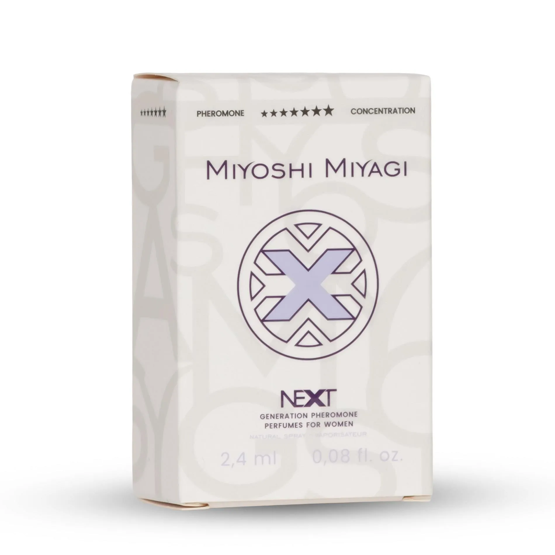 Miyoshi Miyagi Next - Perfumy damskie z feromonami, Róża, 2.4 ml