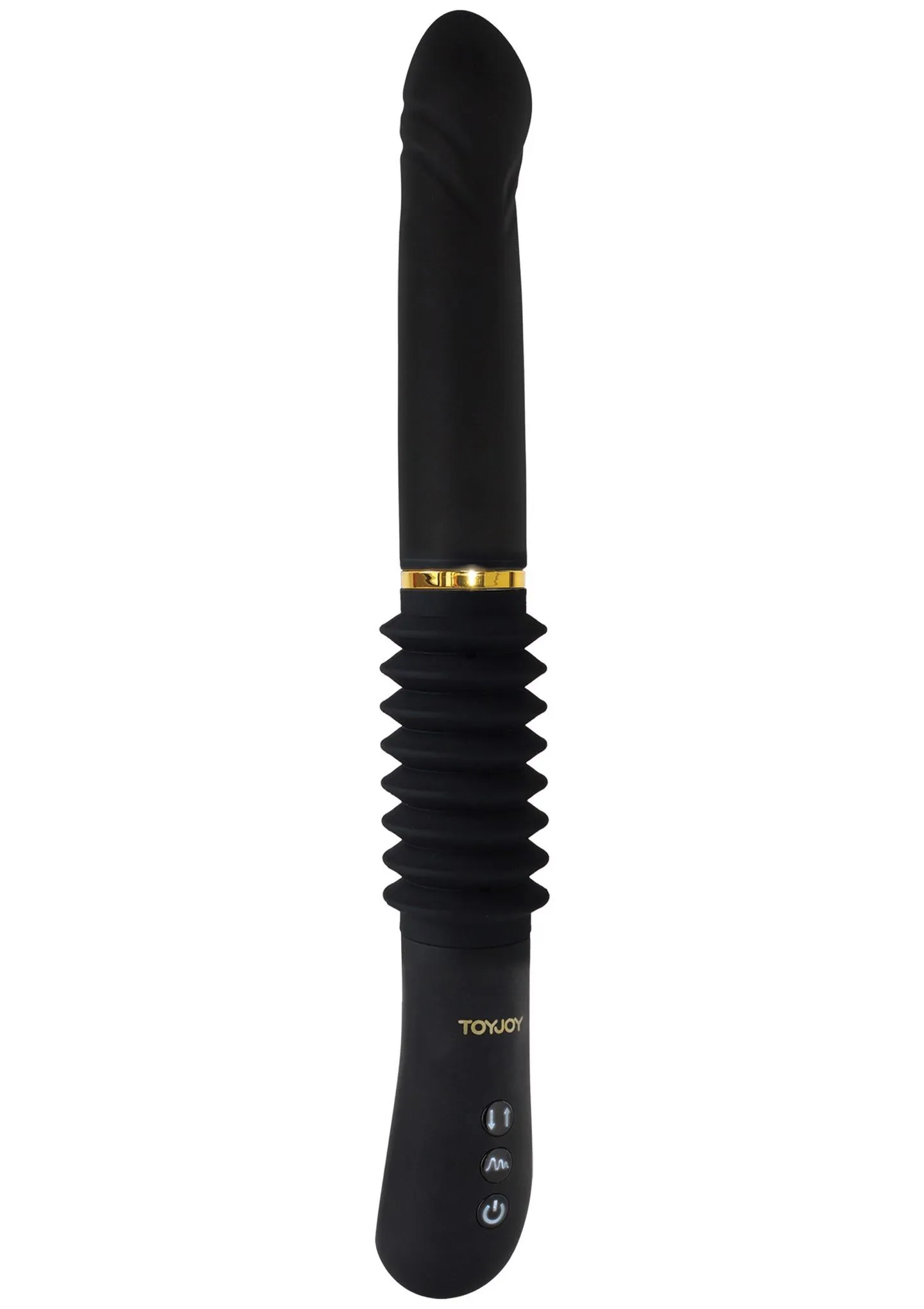 TOYJOY Magnum Opus Thruster - Wibrator, Czarny, 30 cm
