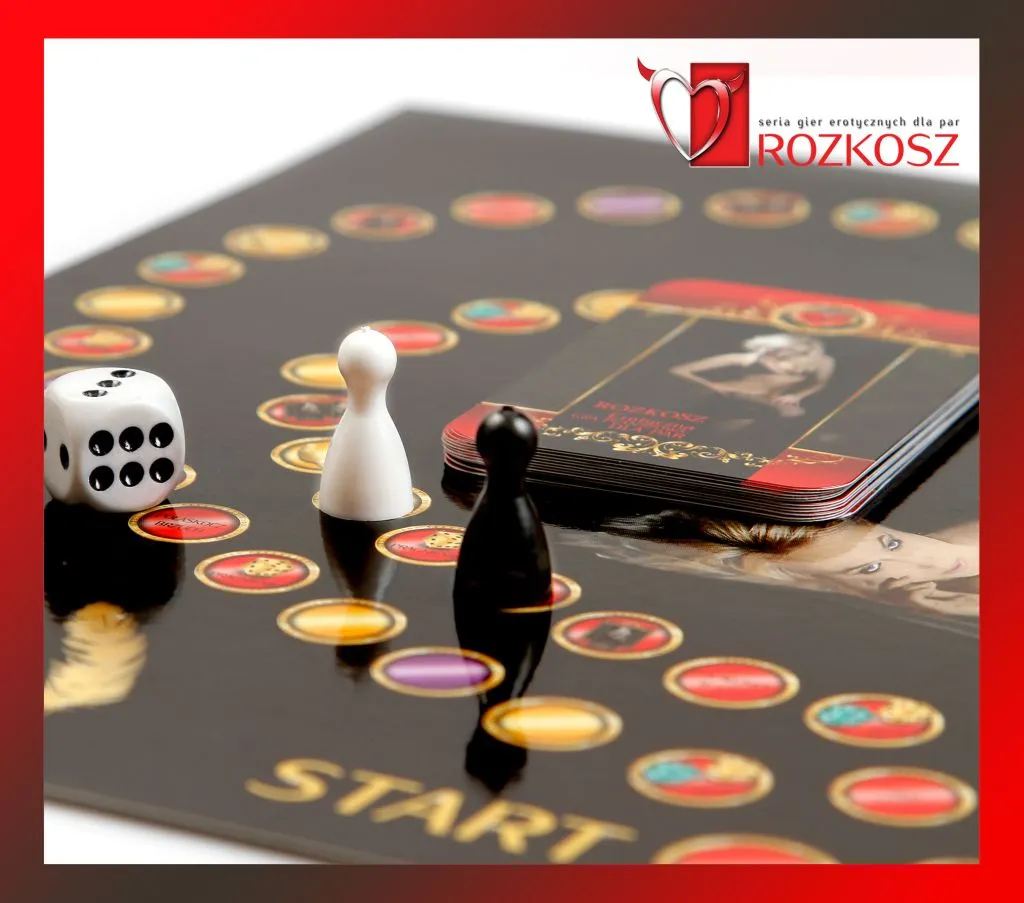 Эротическая игра Grajmy Razem Rozkosz для пар с аксессуарами, 31x21 см