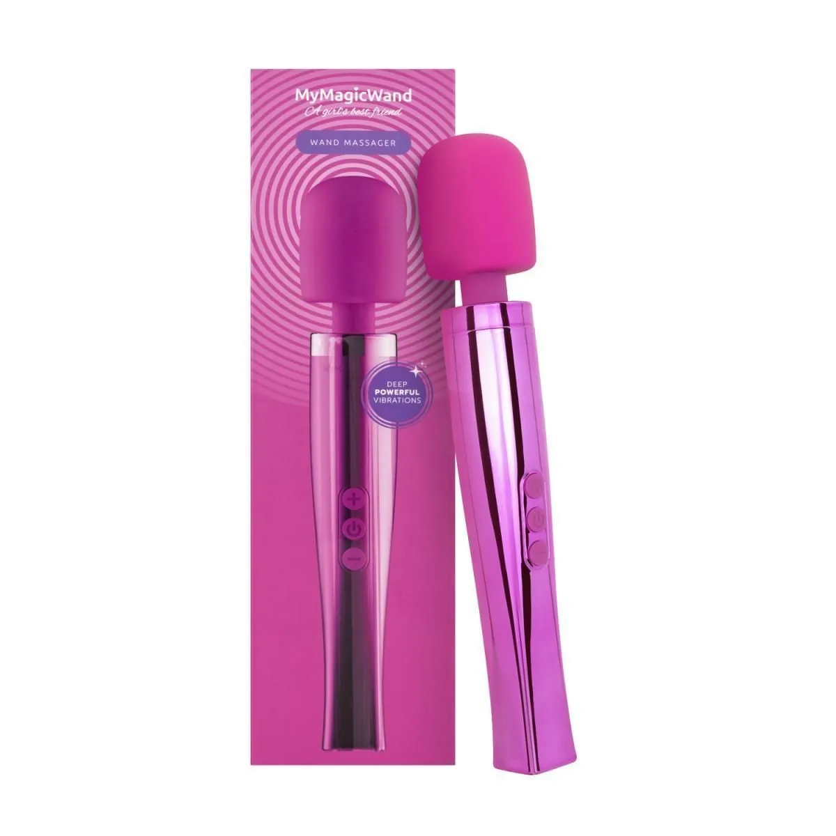 Вибромассажер EasyToys MyMagicWand, 33 см (розовый)