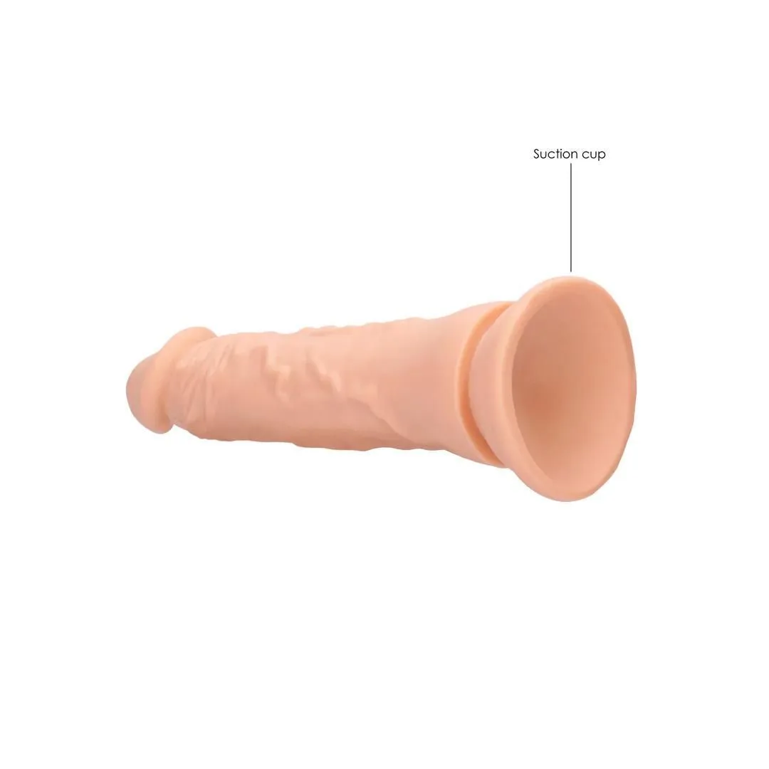 RealRock Dong without Testicles - Dildo, W kolorze cielistym, 24 cm