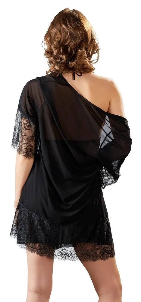 Комплект Cottelli Lingerie Chemise Set, S (чорний)