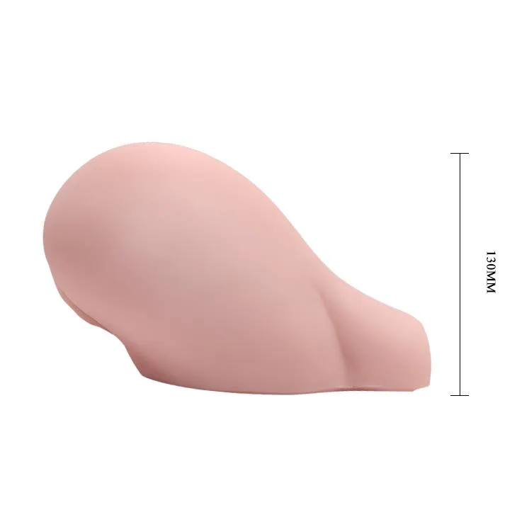 Crazy Bull Vagina and Ass Rose 6 function vibrations - Masturbator, W kolorze cielistym, 22.5 cm