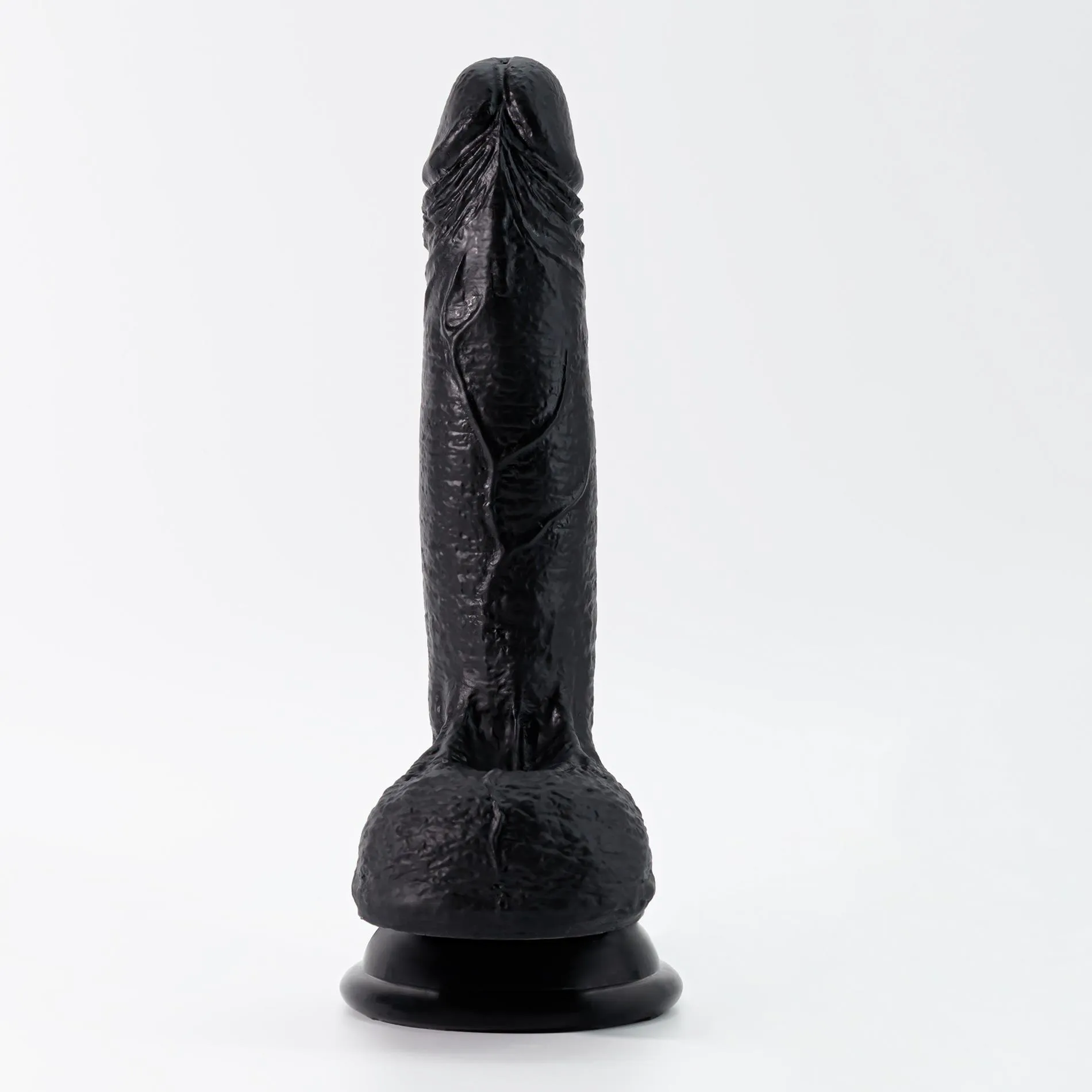 Crushious Inviktus - Dildo, Czarny, 19 cm