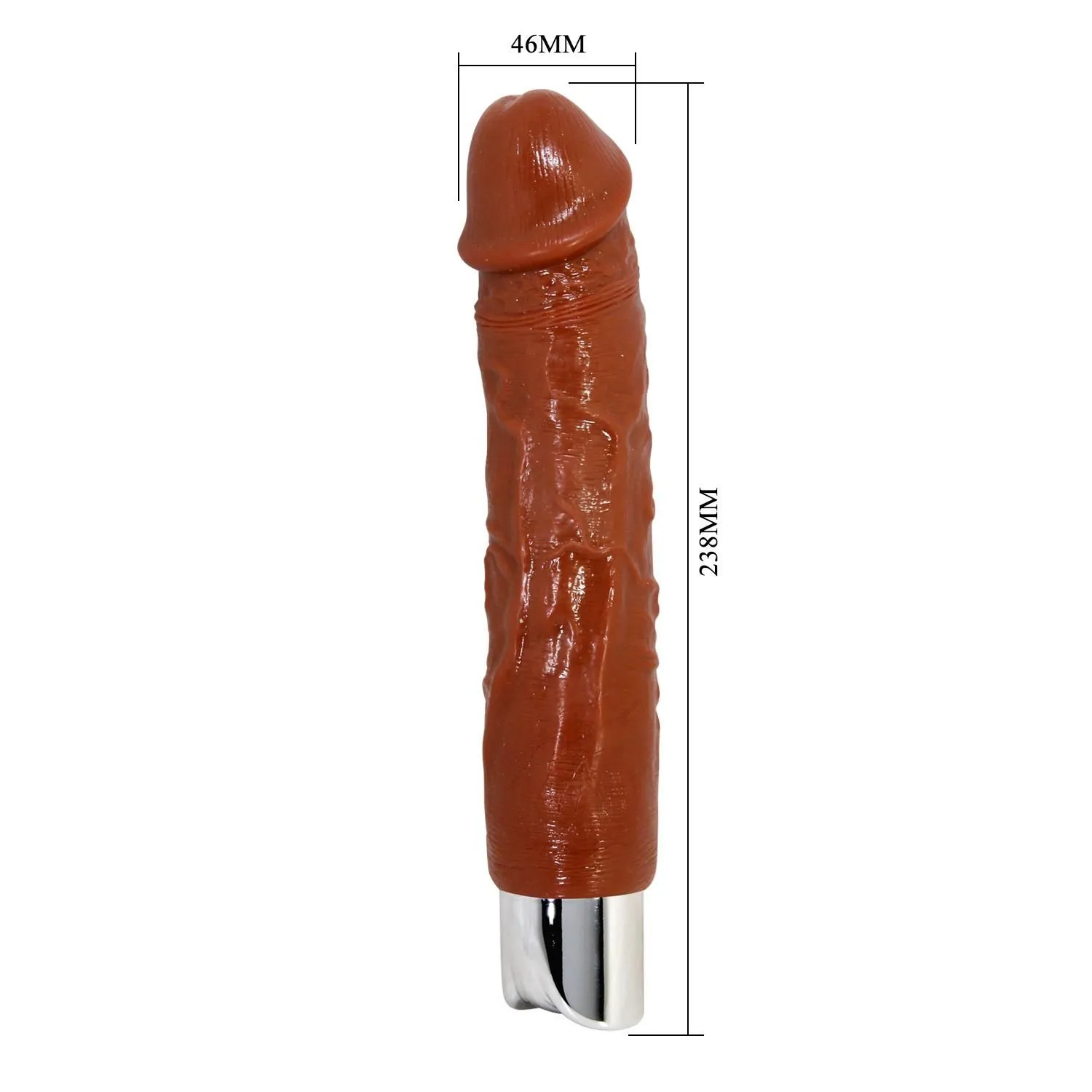 Pretty Love Rufus Pro - Wibrator, Brązowy, 23.8 cm