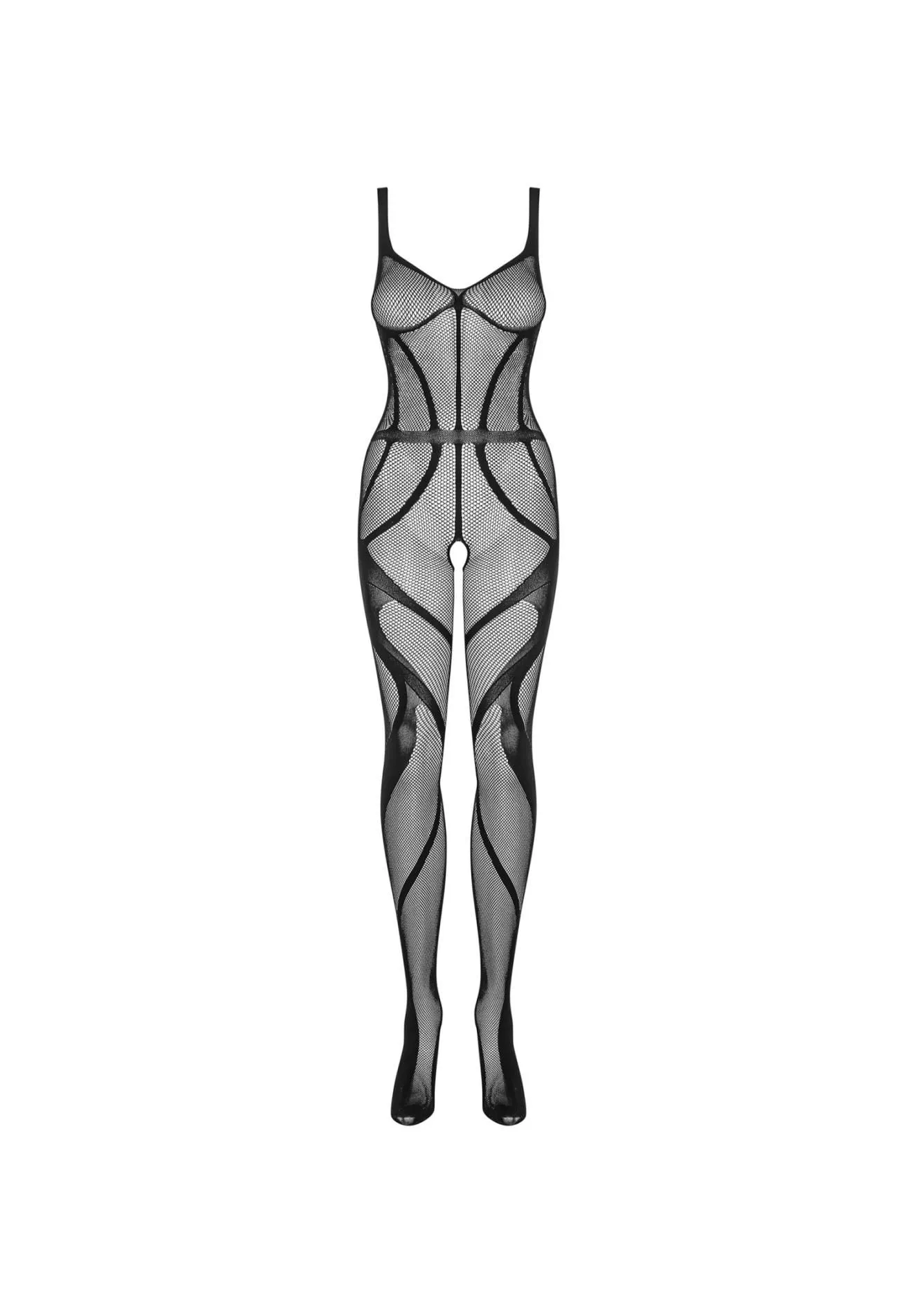 Бодистокинг Obsessive G336, S/M/L (черный)