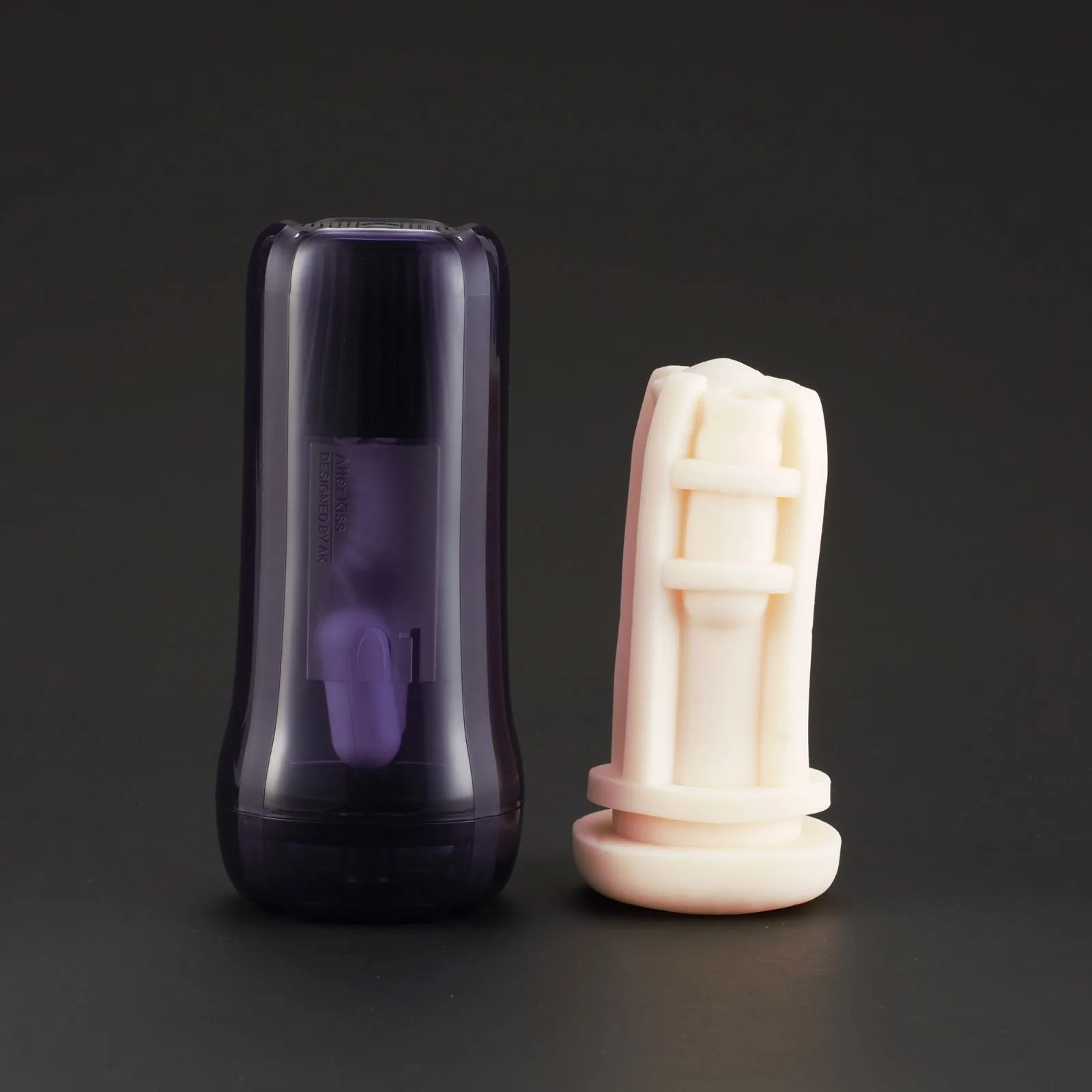 After Kiss Young Enchantress - Masturbator, W kolorze cielistym, 19 cm