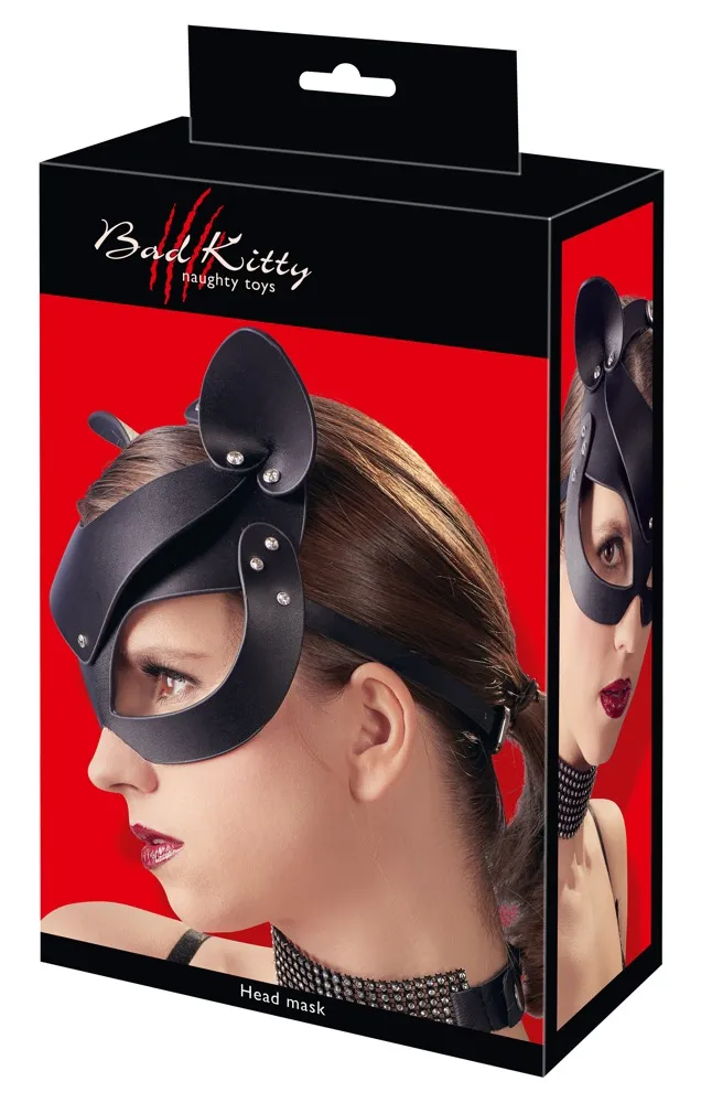 Маска Bad Kitty Naughty Toys Head Mask (черный)