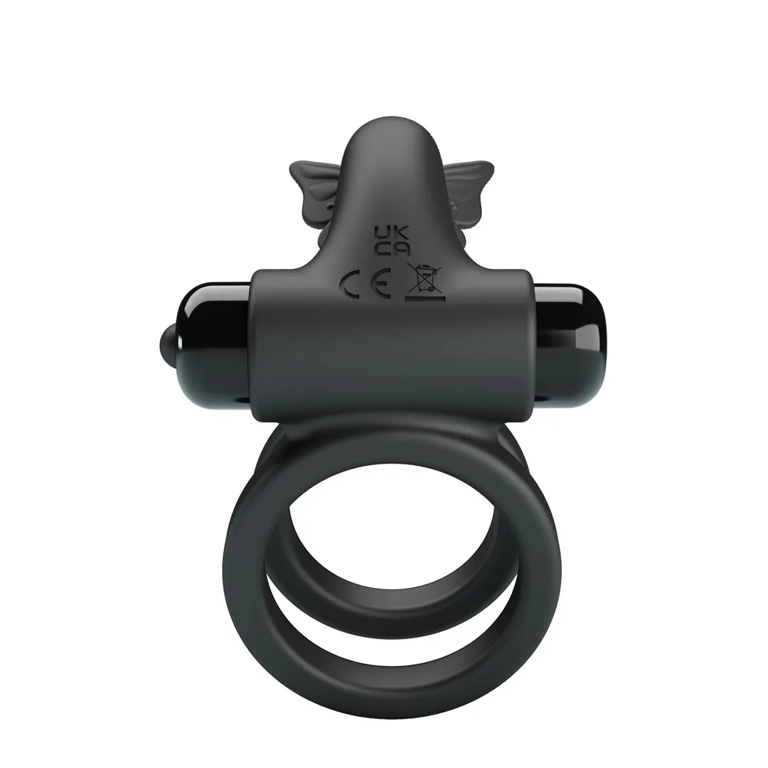 Эрекционное кольцо Pretty Love Passionate Ring IX, 8,6 см (черный)