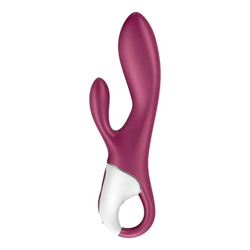 Вібратор-кролик Satisfyer Heated Affair, 20 см (бордовий)