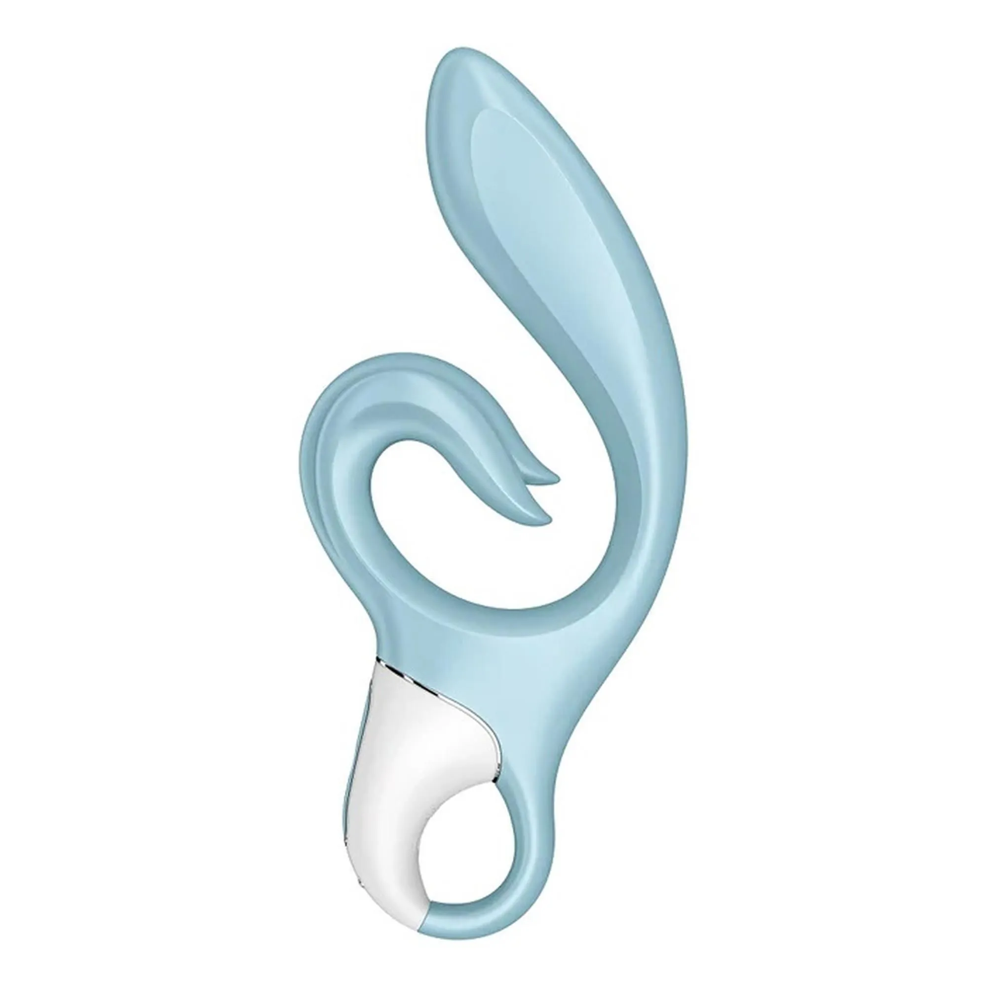 Вібратор-кролик Satisfyer Love Me, 22 см (блакитний)