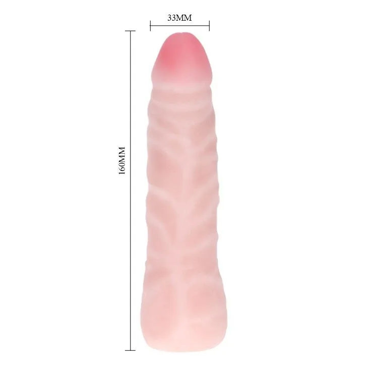 Фалоімітатор Baile Real Penis, 16 см (тілесний)