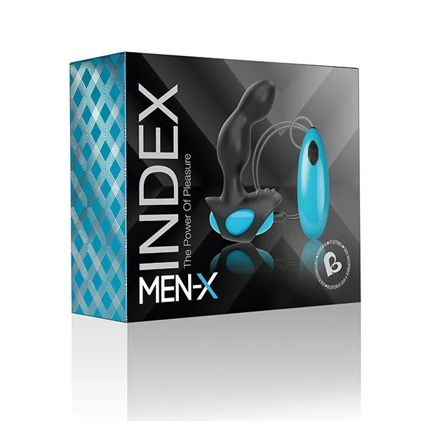 Korek analny Rocks-Off Men-X Varex, 7,5 cm (czarny)