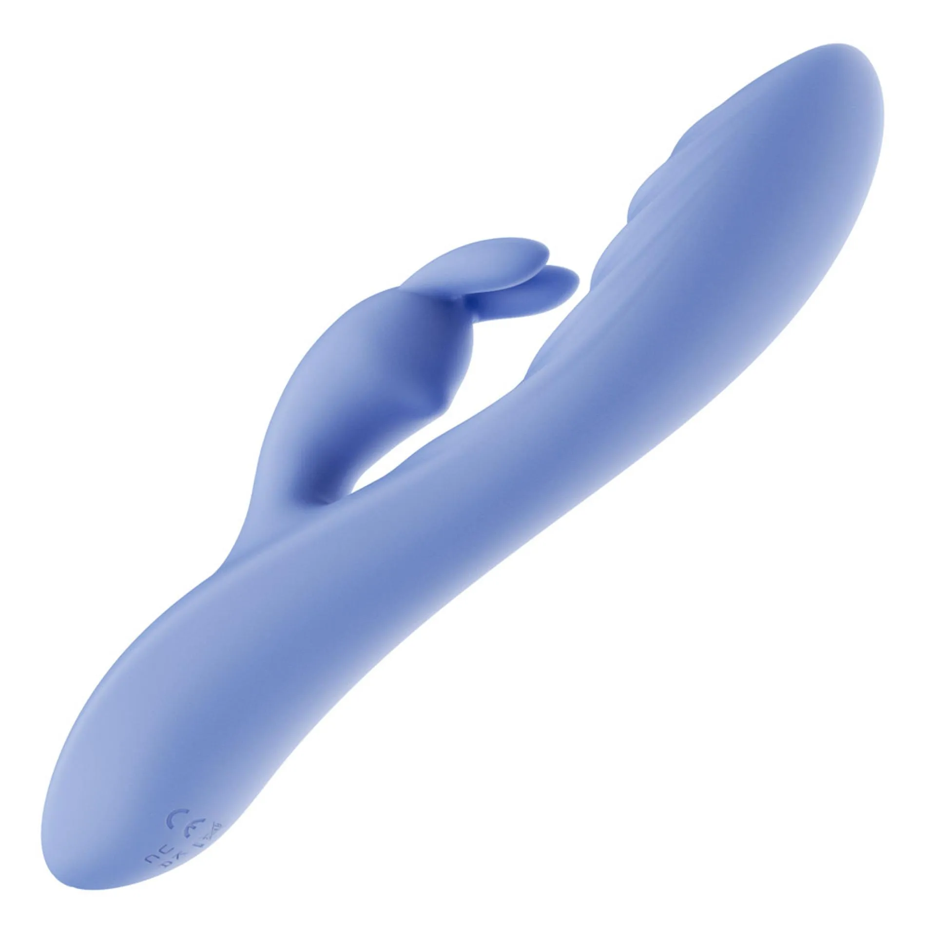 Вібратор L'Allure Swirl Rechargeable, 20.5 см (блакитний)