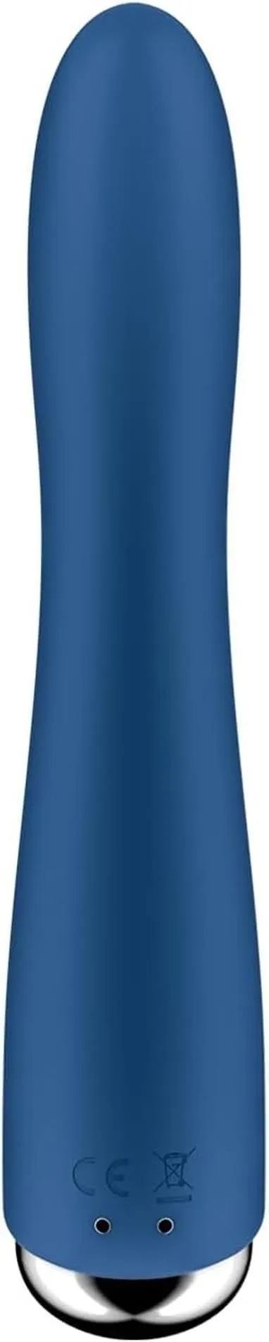 Вібратор Satisfyer Spinning Vibe 1, 17,5 см (синій)