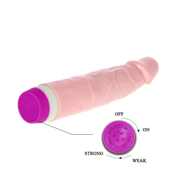 BAILE Waves of Pleasure Vibe - Wibrator, Różowy, 21.5 cm