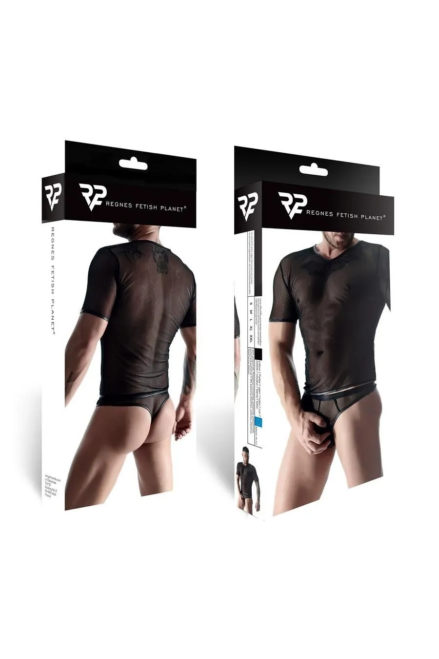 Комплект Regnes Fetish Planet, S (чорний)