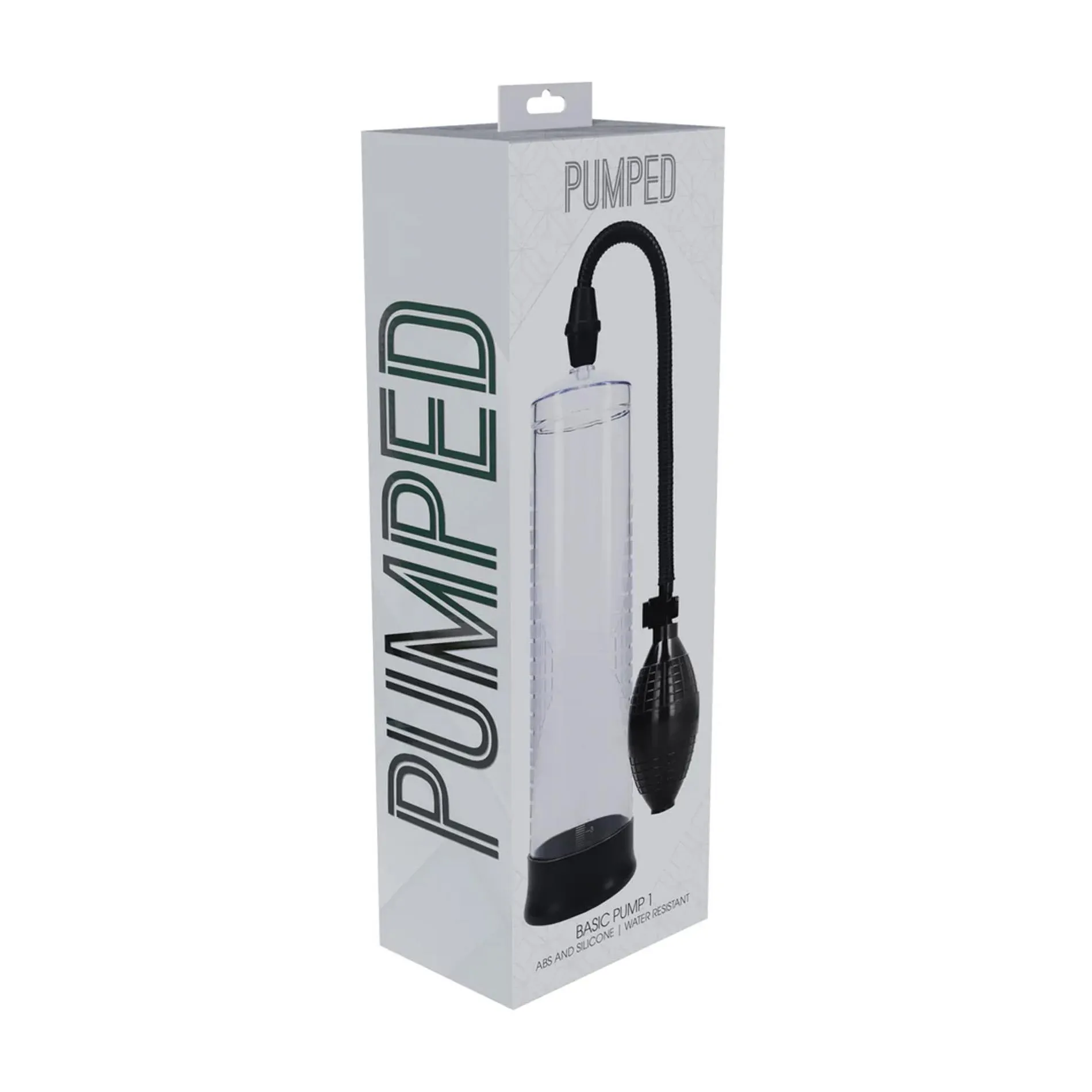 Pumped Basic Pump 1 - Pompka do penisa, Przezroczysty, 31 cm