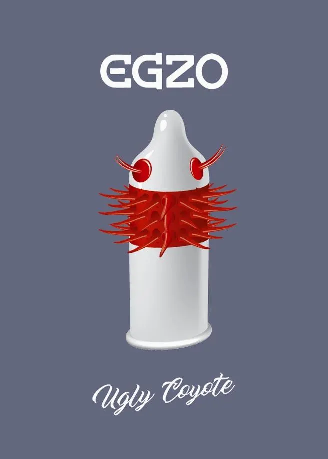 Презервативы Egzo Ugly Coyote, 1 шт