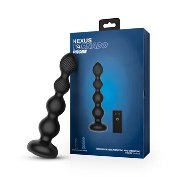 Анальная пробка Nexus Tornado Probe Large, 22.7 см (черный)