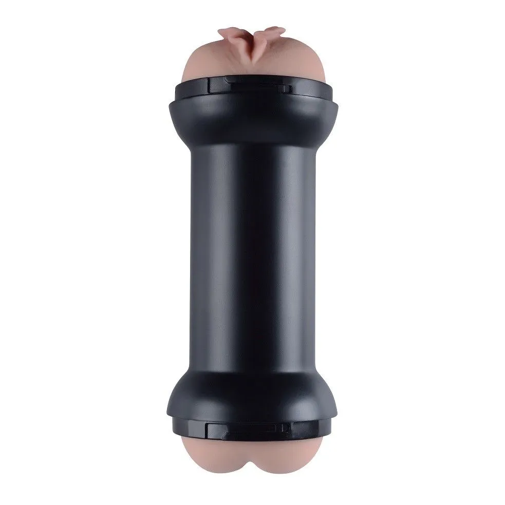 Подвійний мастурбатор LoveToy Traning Master Double Side Stroker (тілесний)