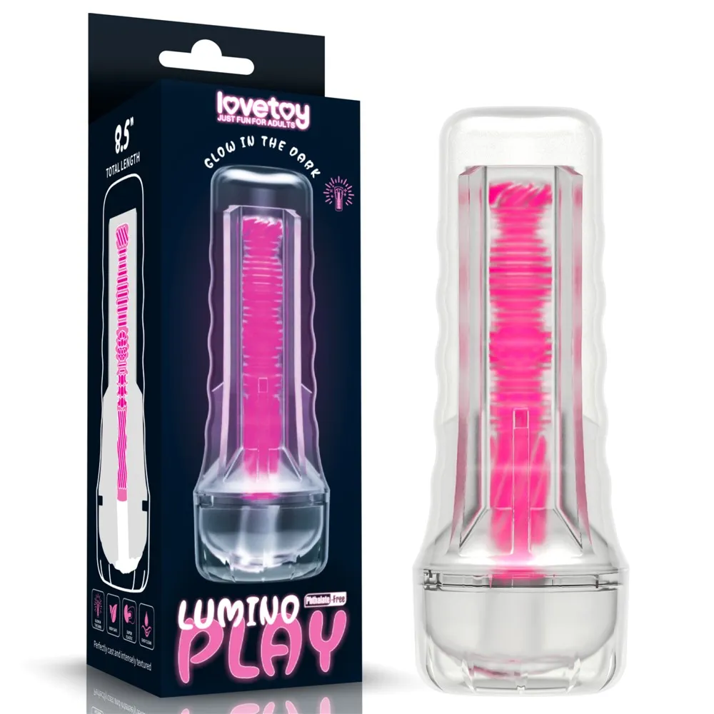 Мастурбатор Lumino Play Masturbator 8.5" (розовый)