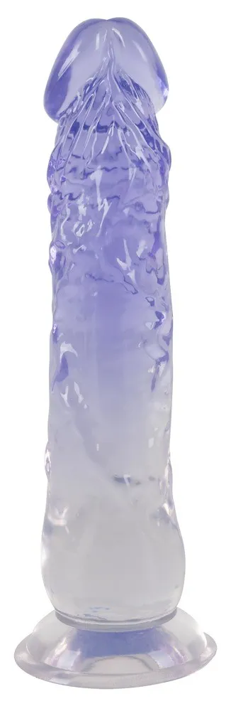 Фалоімітатор Crystal Clear Dildo, 22,5 см (мульти)