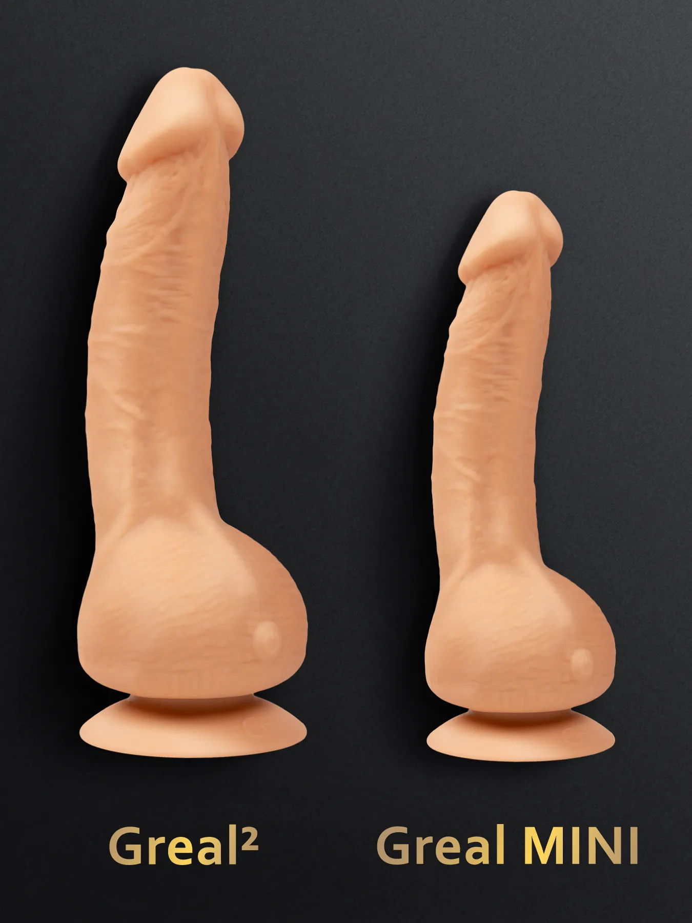 Gvibe Greal Mini - Wibrator, W kolorze cielistym, 18 cm