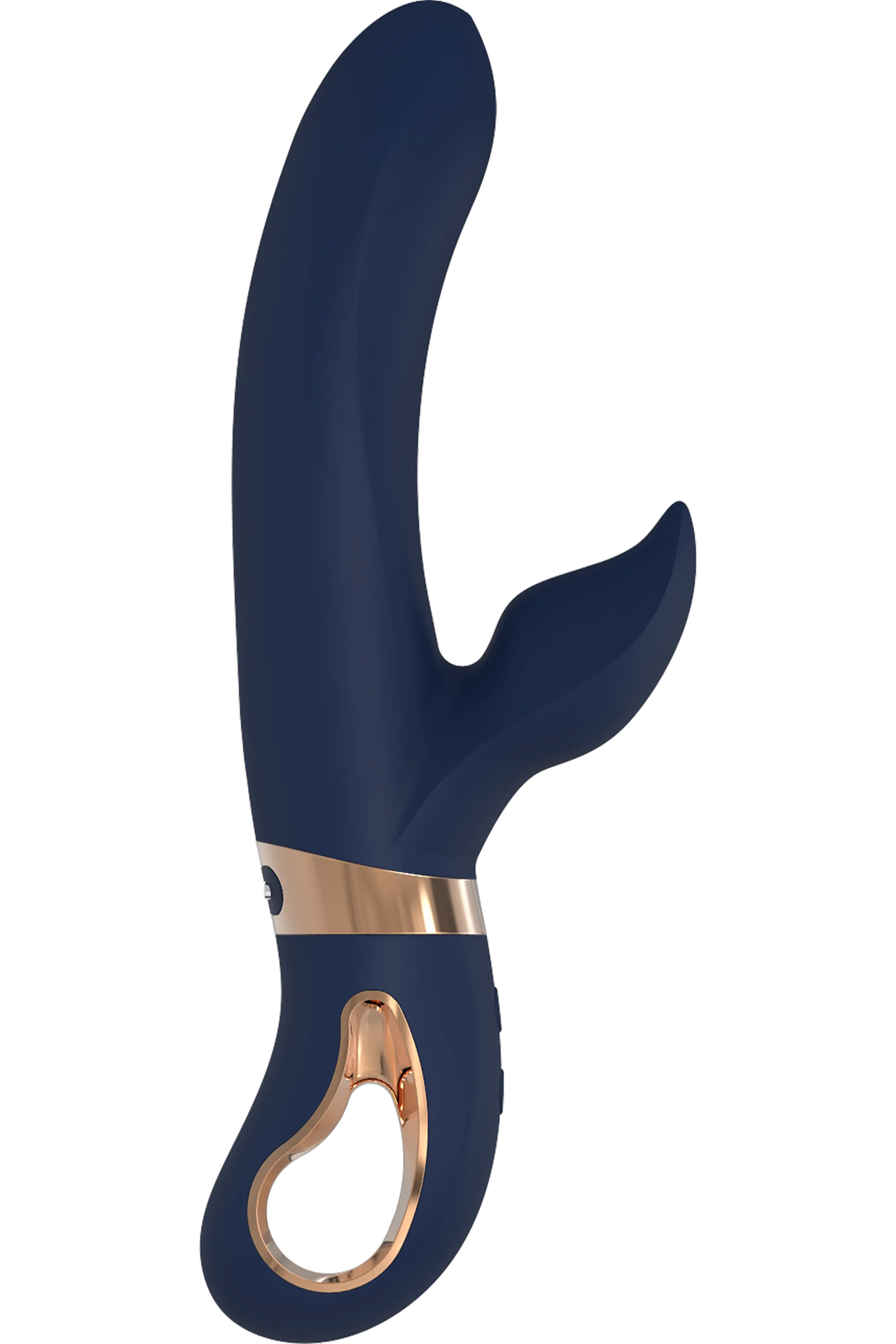 Вібратор-кролик Goddess Collection Atropos, 23 см (синій)