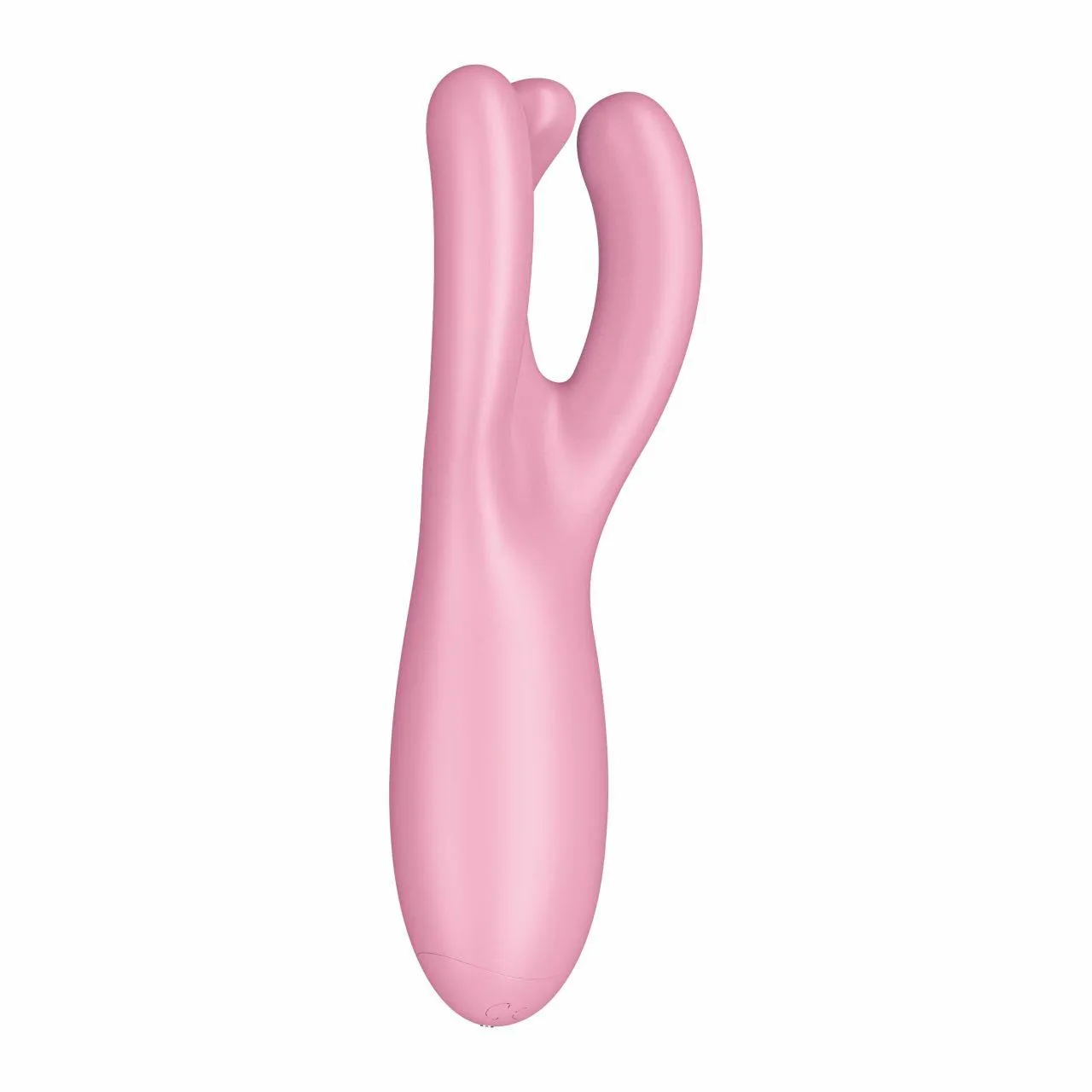 Вибратор для клитора Satisfyer Threesome 4, 14 см (розовый)