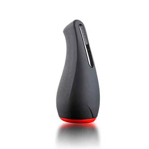 OTOUCH Airturn 1 - Masturbator z wibracją, Czarny, 22 cm